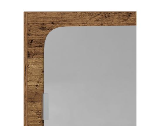 Espejo de baño de madera vintage  90x10,5x37 cm