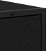 Gabinete de Fregadero de Baño  Roble Negro 60x33x60 cm Madera de Calidad