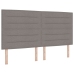 cabecero  Diseño Lines Taupe 180 cm Tela