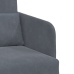 Sofá Cama  2-en-1 Gris Oscuro 65x80x83 cm Terciopelo