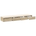 Mesa de Noche  Roble Sonoma Madera Elaborada 140 x 36.5 x 16.5 cm