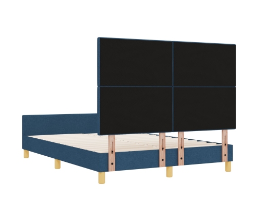 Marco de Cama  Azul 140x200 cm de Tela