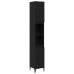 Conjunto de Muebles de Baño  Set de 3 Roble Negro Madera Diseñada
