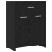 Armario de baño  Negro Roble 60x33x80 cm Madera