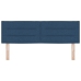 Cabecero LED Diseño de Líneas Azul 72 cm Tela