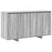 Aparador gris Sonoma gris Madera ingenierizada 135 x 41 x 75 cm