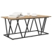 Mesa de café  Artisan de roble 100x50x40 cm, de madera de ingeniería y metal