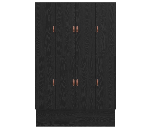 Estructura de Cama con Almacenamiento  Roble negro Madera de calidad