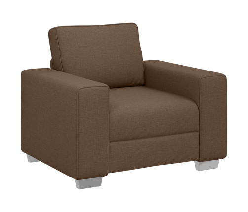 Sillón  Marrón de Tela 59 cm