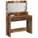 Mesa de Tocador con Luces LED - Madera Vintage - 100x41x135 cm