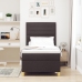 Base de Cama Box Spring Marrón oscuro Madera 100 x 200 cm