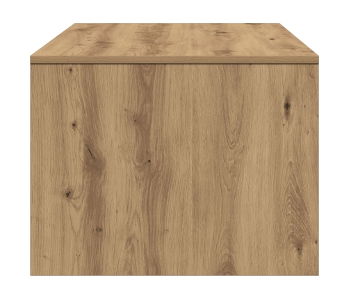Mesa de Café  - Roble Artesanal - 102x55x43.5 cm - Hecha de Madera Elaborada