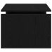Mesa de café  Negra de Roble 68x38x50 cm de Madera Compuesta