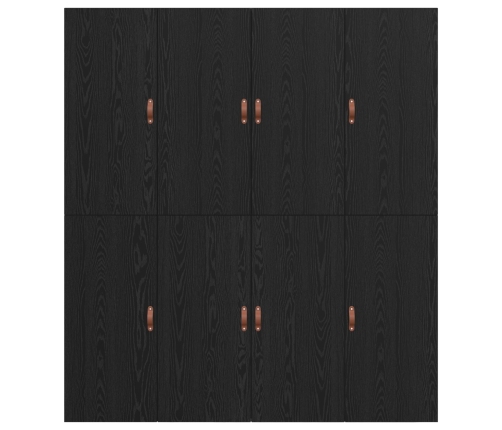 Cama con almacenamiento  Marco Negro Roscado 180x200 cm