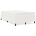 Cama Box Spring  Crema 120x200 cm Tejido de pana