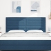 Cabecero  Diseño Lines Azul 180 cm Tela