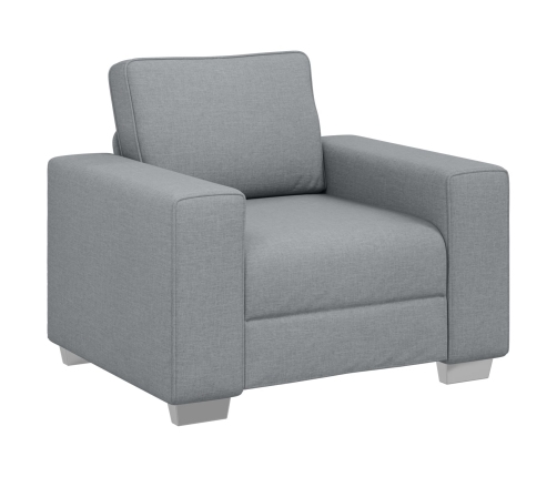 Sillón  Gris Claro 59 cm Tela