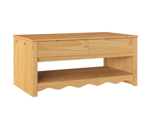 Mesa de Café ""DRAMMEN"" 99x55x45 cm Madera Sólida de Pino