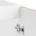 Gabinete de cocina  ""Lucca"" con doble lavabo en madera de roble artesanal