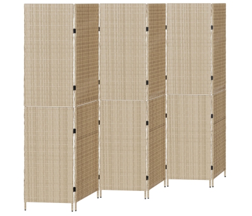 Separadores de habitación  Beige Madera Grande Plegable
