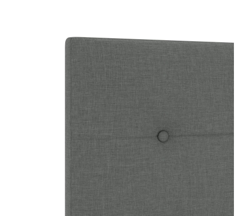 Cabecero  Botonéate Gris Oscuro 100 cm Tela