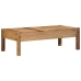 Mesa de café  110x55x35 cm madera sólida reciclada
