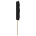 Cabecera LED Diseño de Líneas Negra 80 cm Tela