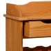 Expositor de Vino 90x60x30 cm Madera Maciza de Pino