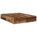 Estructura de Cama con Almacenamiento  Marrón Madera