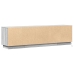 Armario para TV  con LED Gris Sonoma 180x38x49 cm Madera Elaborada