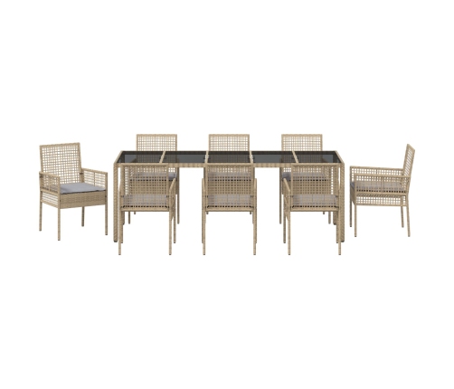 Set de 5 Beige y Negro