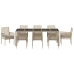 Set de 5 Beige y Negro