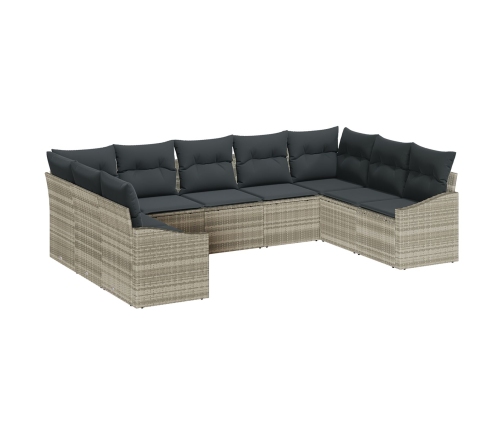 Conjunto de Sofás de Jardín Set de 9