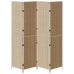 Divisores de habitación  Beige Madera, Tela
