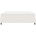 Cama Box Spring  con Colchón Crema Super King Tela de Pana