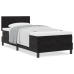 Cama con Somier y Colchón  Negra 100x200 cm de Terciopelo