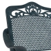 Set de Bistro de Jardín de 3 Piezas  Verde de Aluminio Fundido
