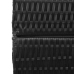 Biombo  de 3 paneles plegable negro 146x180 cm de poliratán