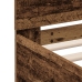 Armazón de Cama de Madera Elaborada Madera Vieja Madera