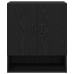 Armario de pared  Negro Roble 60x30x70 cm de madera