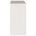 Mesa Consola  ""DRAMMEN"" Blanca 89,5x37x73 cm Madera Sólida de Pino