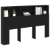 Cabecera de  en Roble Negro - 160x19x103.5 cm Hecha de Madera Ingeniería