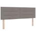 Cabecero Diseño Líneas Taupe 140 cm Tela