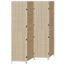 Divisores de habitaciones  Beige Ratán Alto Plegable