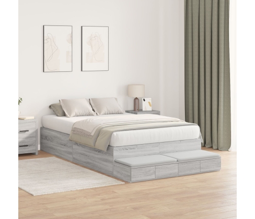 Marco de Cama  Grey Sonoma 120x200 cm