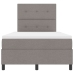 Cama con Somier  con Colchón Taupe 120x200 cm Tela