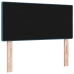 Cabecero LED  Acolchado con botones Azul Oscuro 90 cm Terciopelo