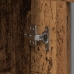 Gabinete Montado en la Pared de  con Puertas de Vidrio - Madera Vieja - 69.5x34x90 cm