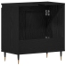 Gabinete para Lavabo  Roble Negro 58x33x60 cm Madera Elaborada