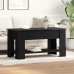 Mesa de café de roble negro  - 101x49x52 cm fabricada con madera engineered